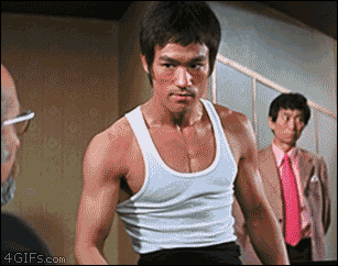 Bruce Lee Warns