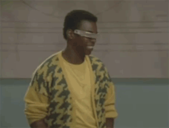 Geordi La Forge Thumbs-Up