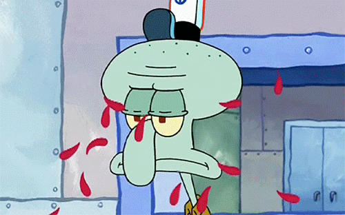 Squidward Unimpressed Happy New Year!