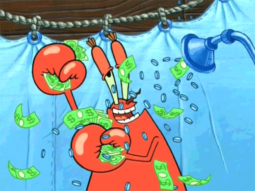 Mr, Krabs Money