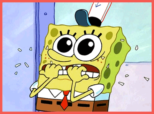 Nervous Spongebob