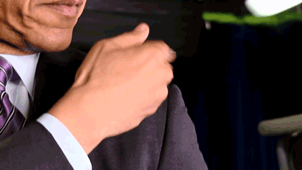 Obama Brushes It Off