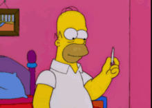 Homer Sparks a Joint