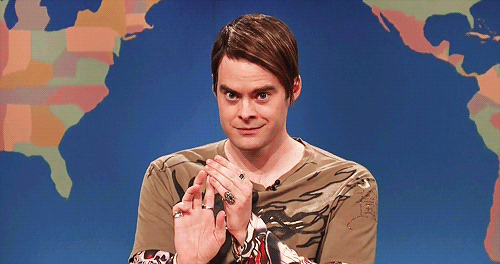 Amused Stefon