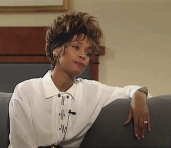Whitney Houston Skeptical Reaction