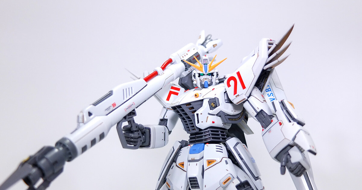 富野由悠季の世界」展限定版 MG ガンダムF91 Ver.2.0 ORIGINAL PLAN