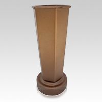 Grave Marker Vases  Bronze & Plastic Vases for Cemetery Headstones