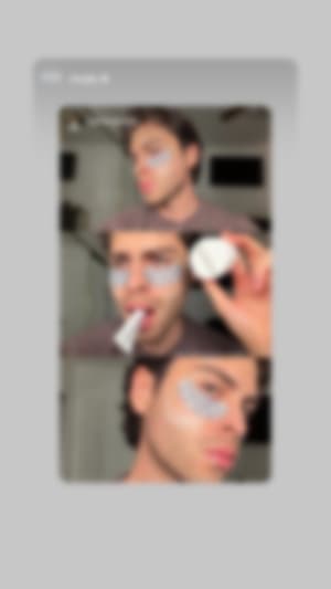 Locked content preview