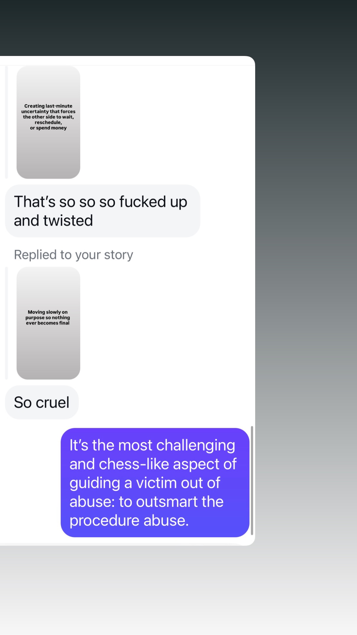 Locked content preview
