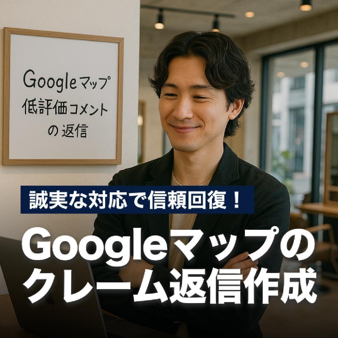 誠実な対応で信頼回復！Googleマップのクレーム返信作成