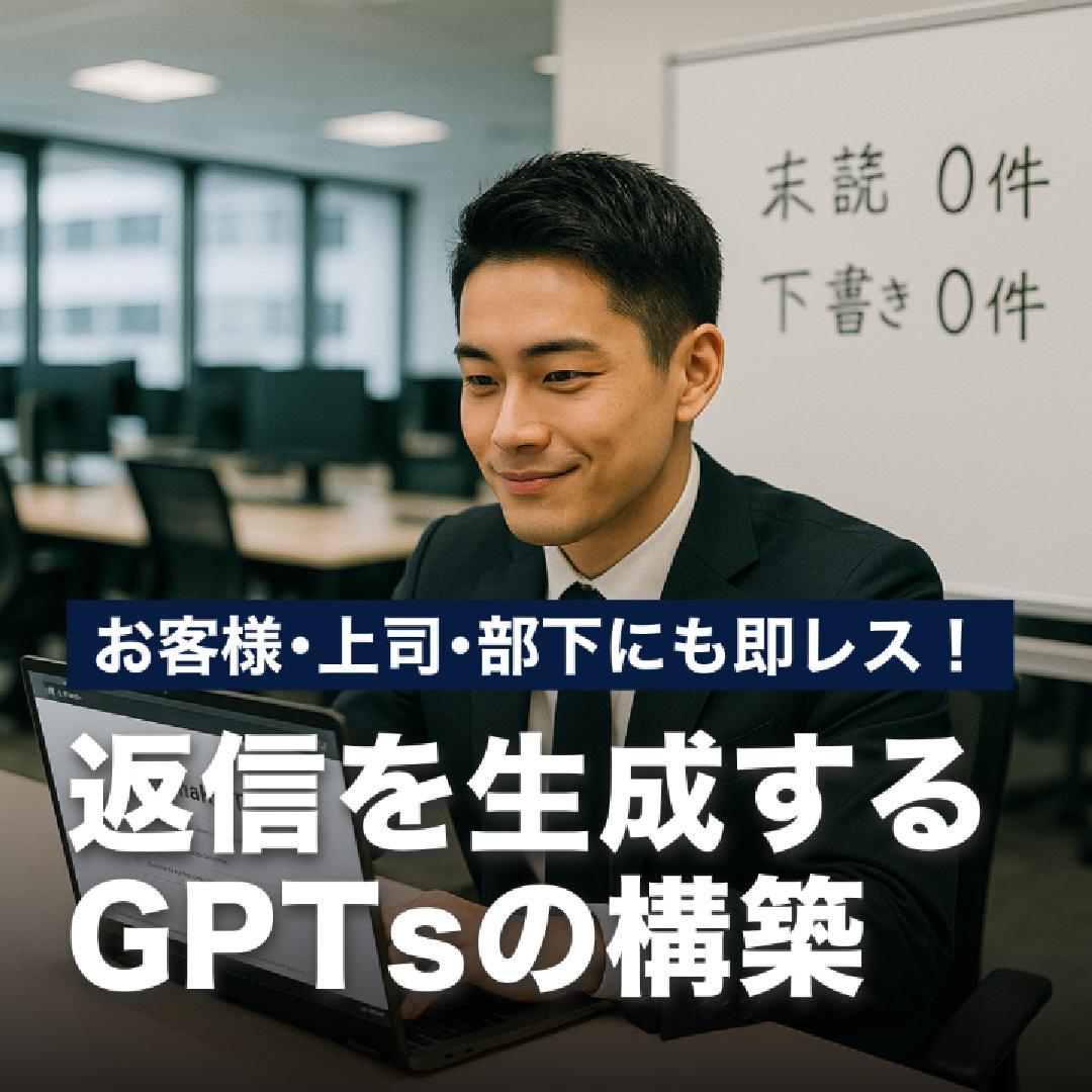 お客様･上司･部下にも即レス！返信を生成するGPTsの構築