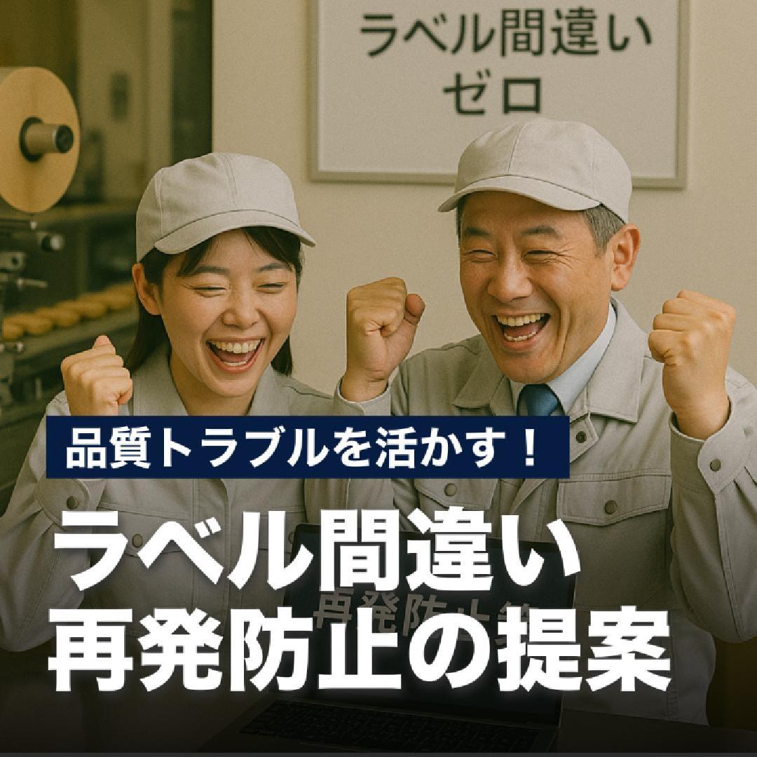 品質トラブルを活かす！ラベル間違い再発防止の提案