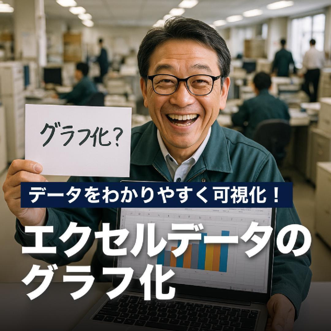 データをわかりやすく可視化！エクセルデータのグラフ化