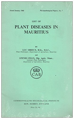 List of Plant Diseases in Mauritius
