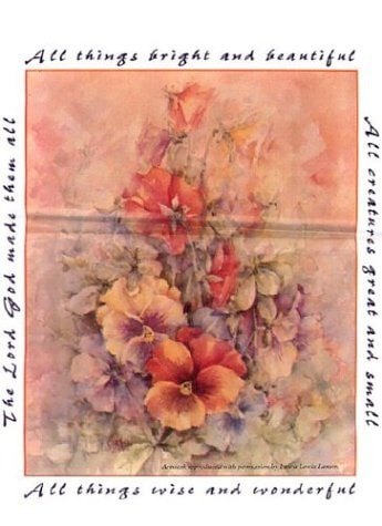 Floral Merchandise Bag: 7.5x10.5