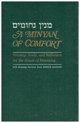 A Minyan of Comfort: Evening Services for the House of Mourning