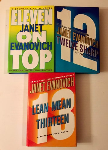 Stephanie Plum Series: Eleven on Top, Twelve Sharp, and Lean Mean Thirteen