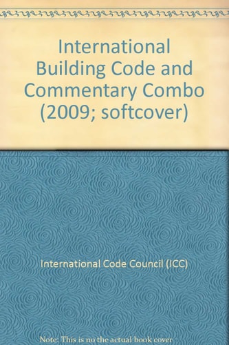 2009 International Building Code and Commentary Combo