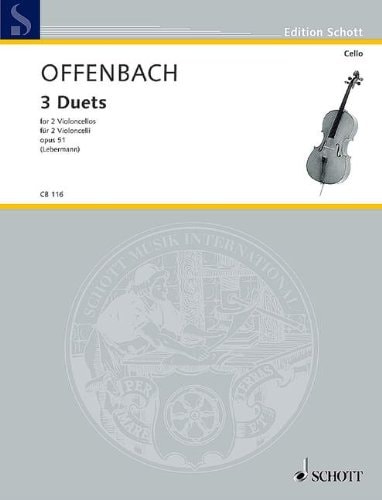 Three Duets Op. 51 for Two Cellos