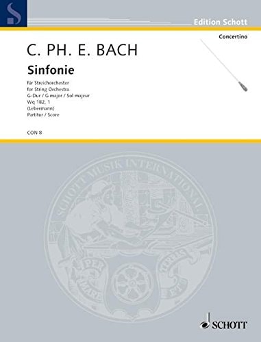 Symphony in G Major, Wq. 182/1