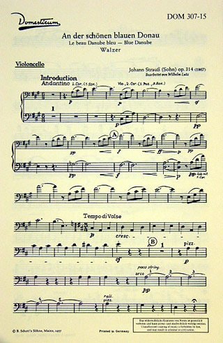 Blue Danube, Op. 314