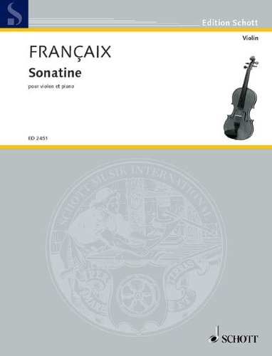 Françaix: Sonatine