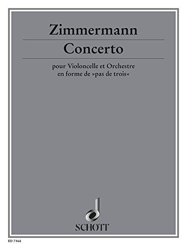 Concerto for Cello and Orchestra: In Form of a Pas de Trois