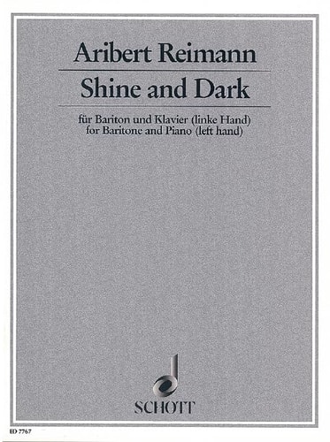 Shine and Dark: nach einem Gedicht von James Joyce