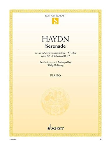 Serenade Opus 3/5 Piano