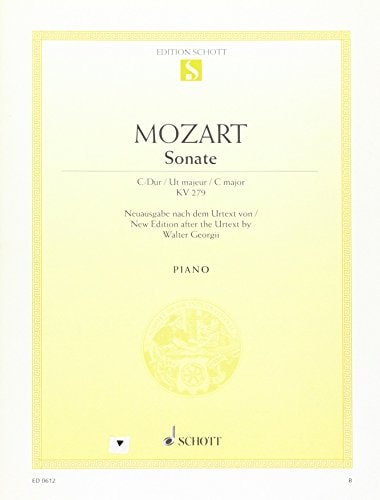 Piano Sonata No. 1 in C Major, KV 279