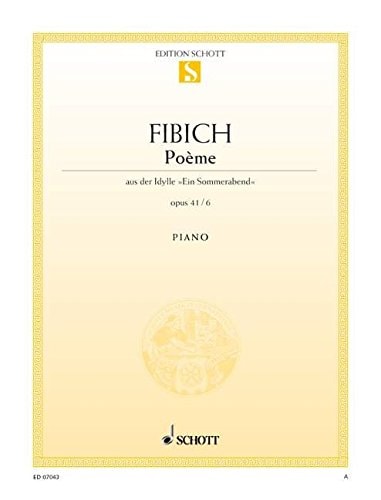 POEME OPUS 41/6 PIANO