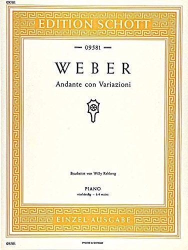 Andante con Variazioni: Piano