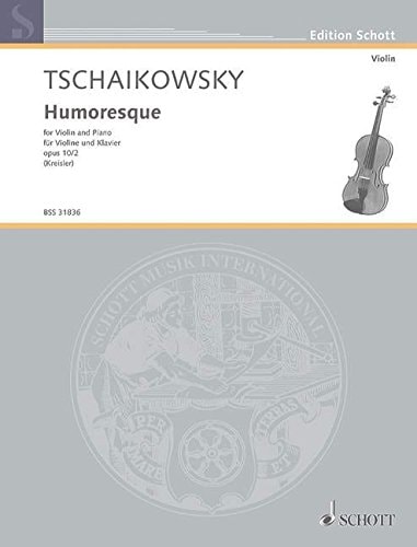Humoresque, Op. 10, No. 2: Violin and Piano