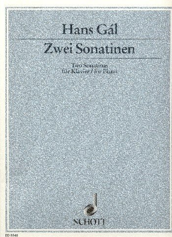 Two Sonatinas: No. 1 C Major / No. 2 A Major, Op. 58