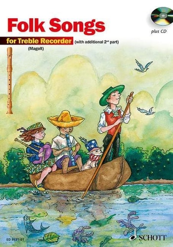 Les plus belles chansons populaires: sehr leicht bearbeitet. 1-2 Treble Recorders.