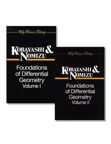 Foundations of Differential Geometry: 2 Volume Set