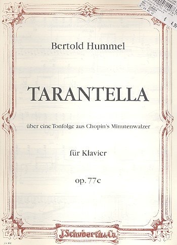Tarantella, Op. 77c: Piano