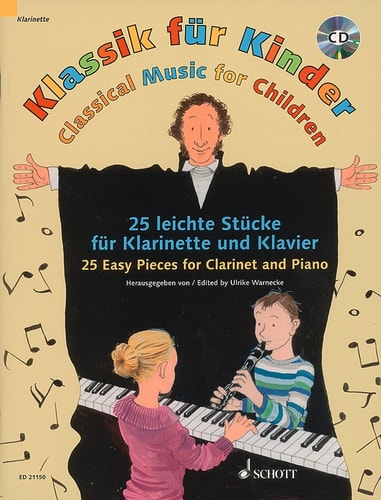 CLASSICAL MUSIC FOR CHILDREN CLARINETTE +CD