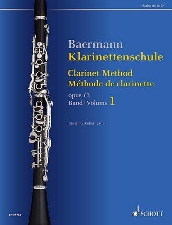 Clarinet Method Op. 63, Band 1: No. 1-33