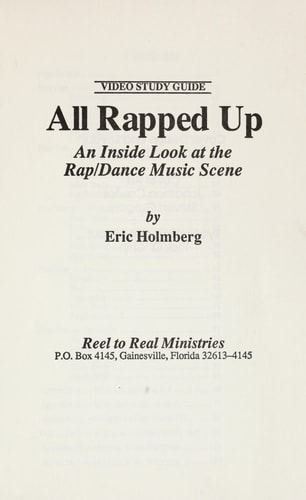 All rapped up: An inside look at the rap/dance music scene : video study guide