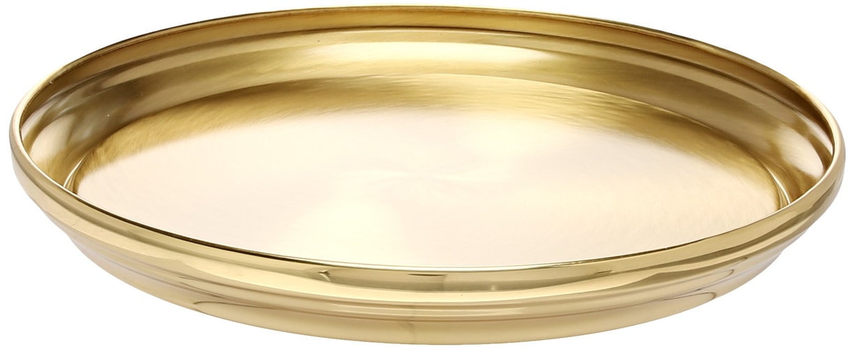 Solid Brass Communion Tray Base