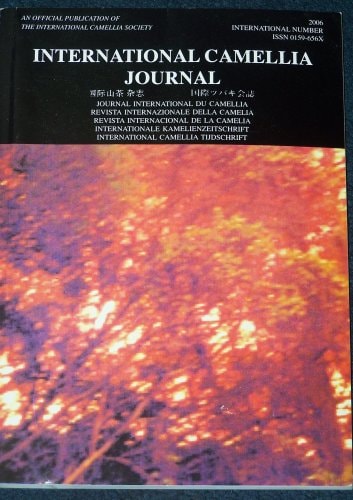 International Camellia Journal: No. 38