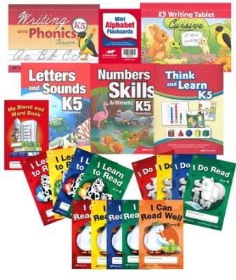 A Beka Grade K5 Child Kit: Cursive Edition