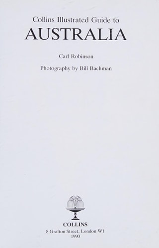 Collins Illustrated Guide to Australia