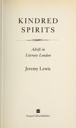 Kindred Spirits: Adrift in Literary London