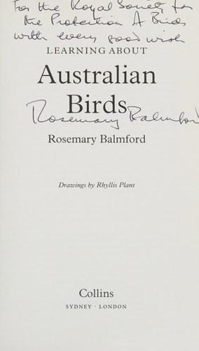 Learning About Australian Birds