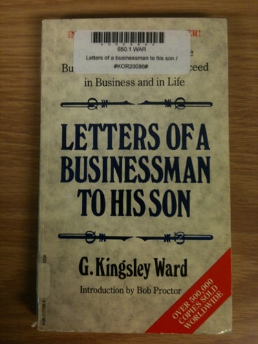 Letters of a businessman to his son