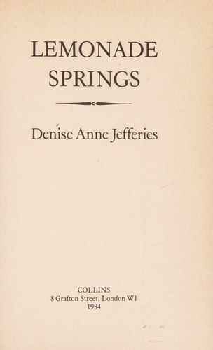 Lemonade Springs