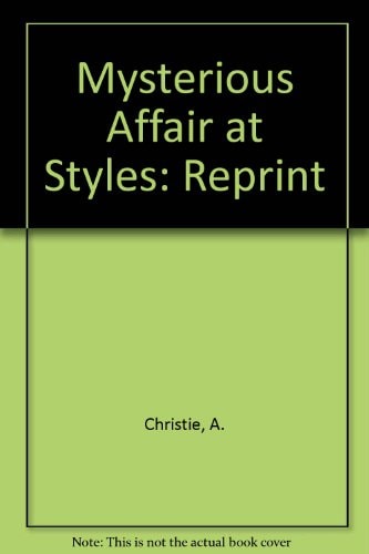 The Mysterious Affair at Styles