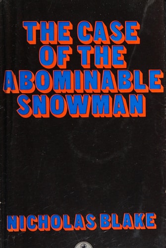 The Case of the Abominable Snowman